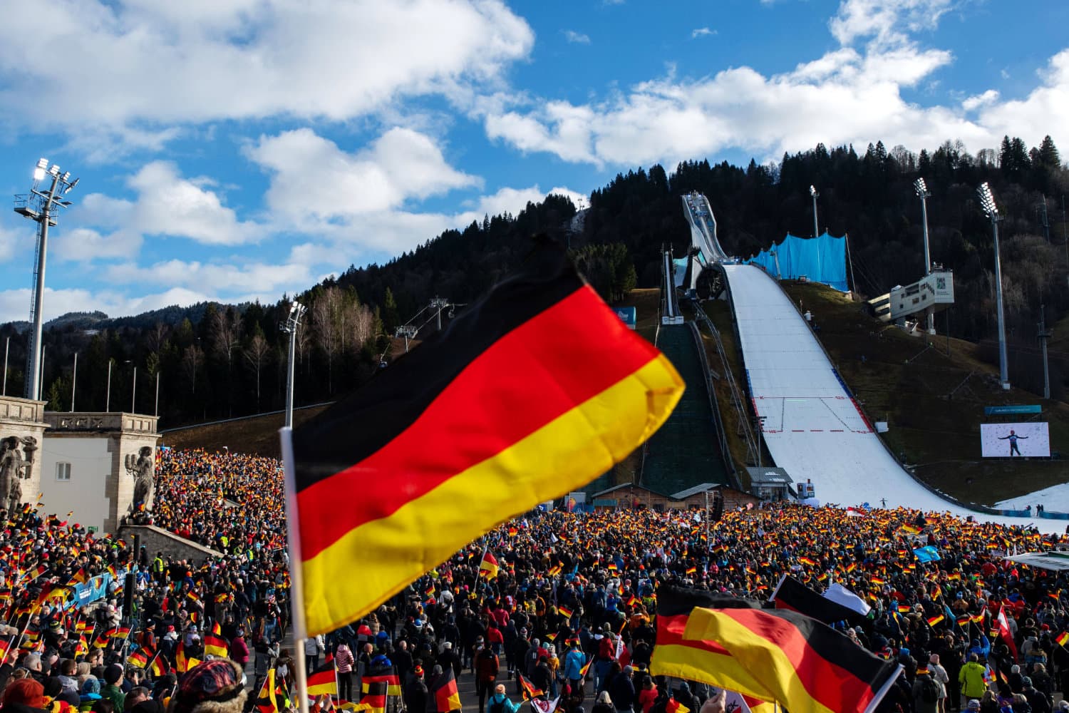 Vierschanzentournee: Neujahrsspringen Garmisch
